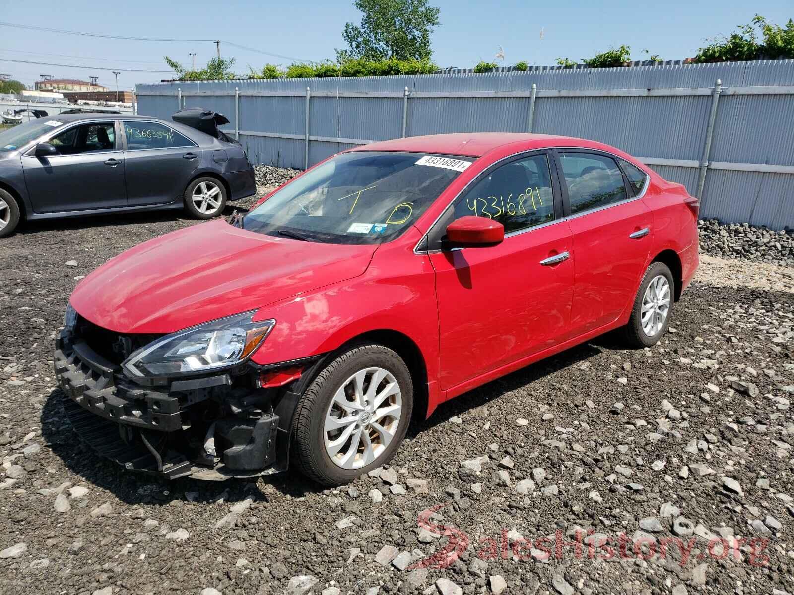 3N1AB7AP6KL606785 2019 NISSAN SENTRA