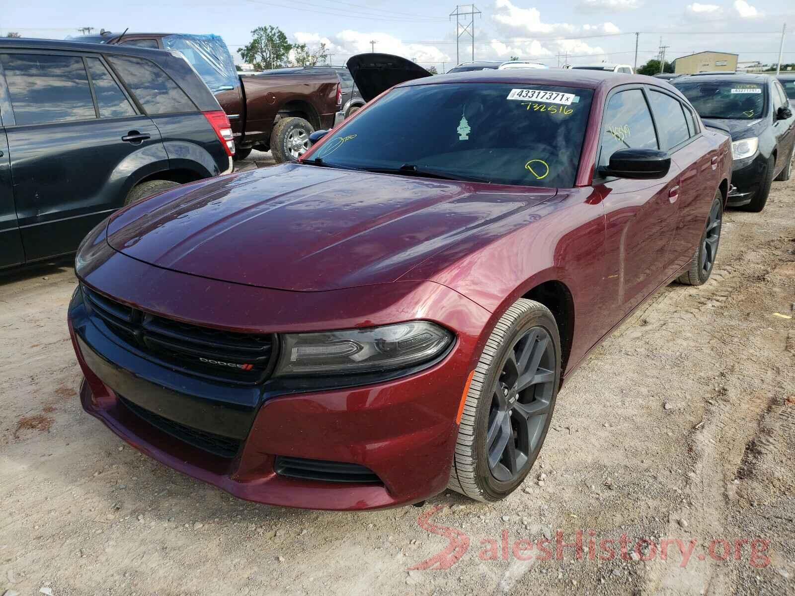 2C3CDXBG1KH732516 2019 DODGE CHARGER