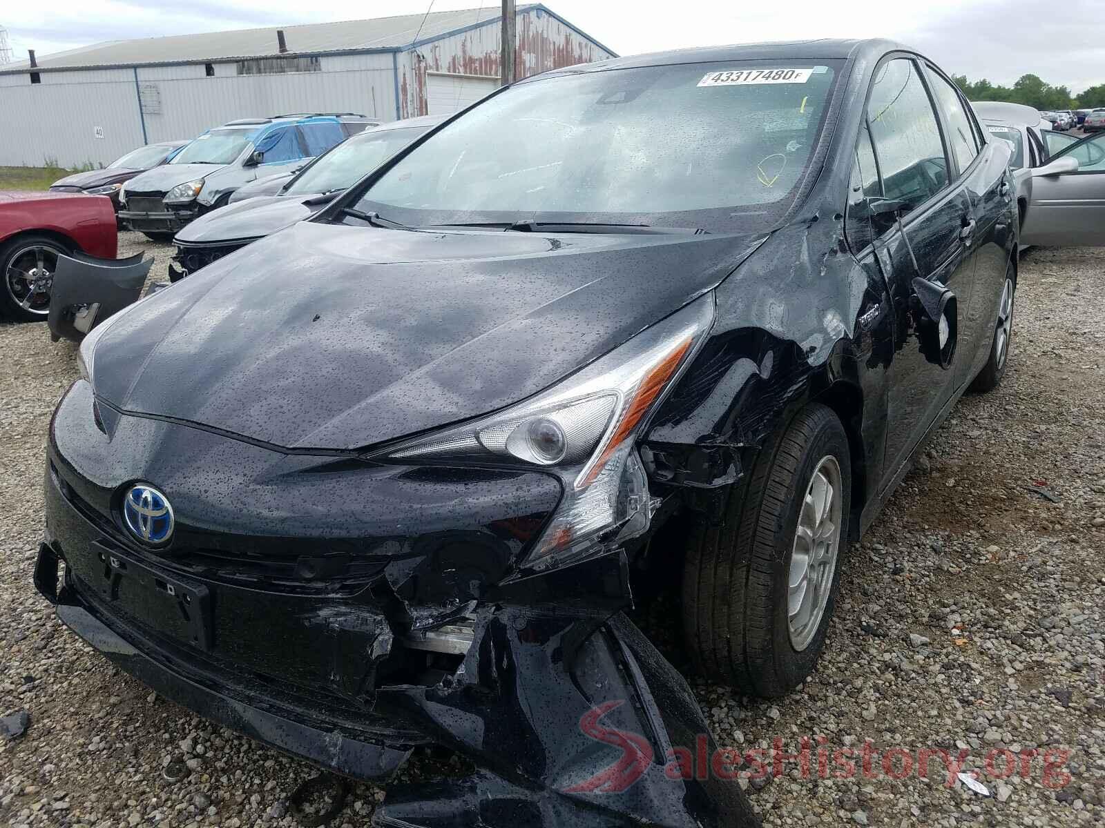 JTDKARFU7J3061012 2018 TOYOTA PRIUS