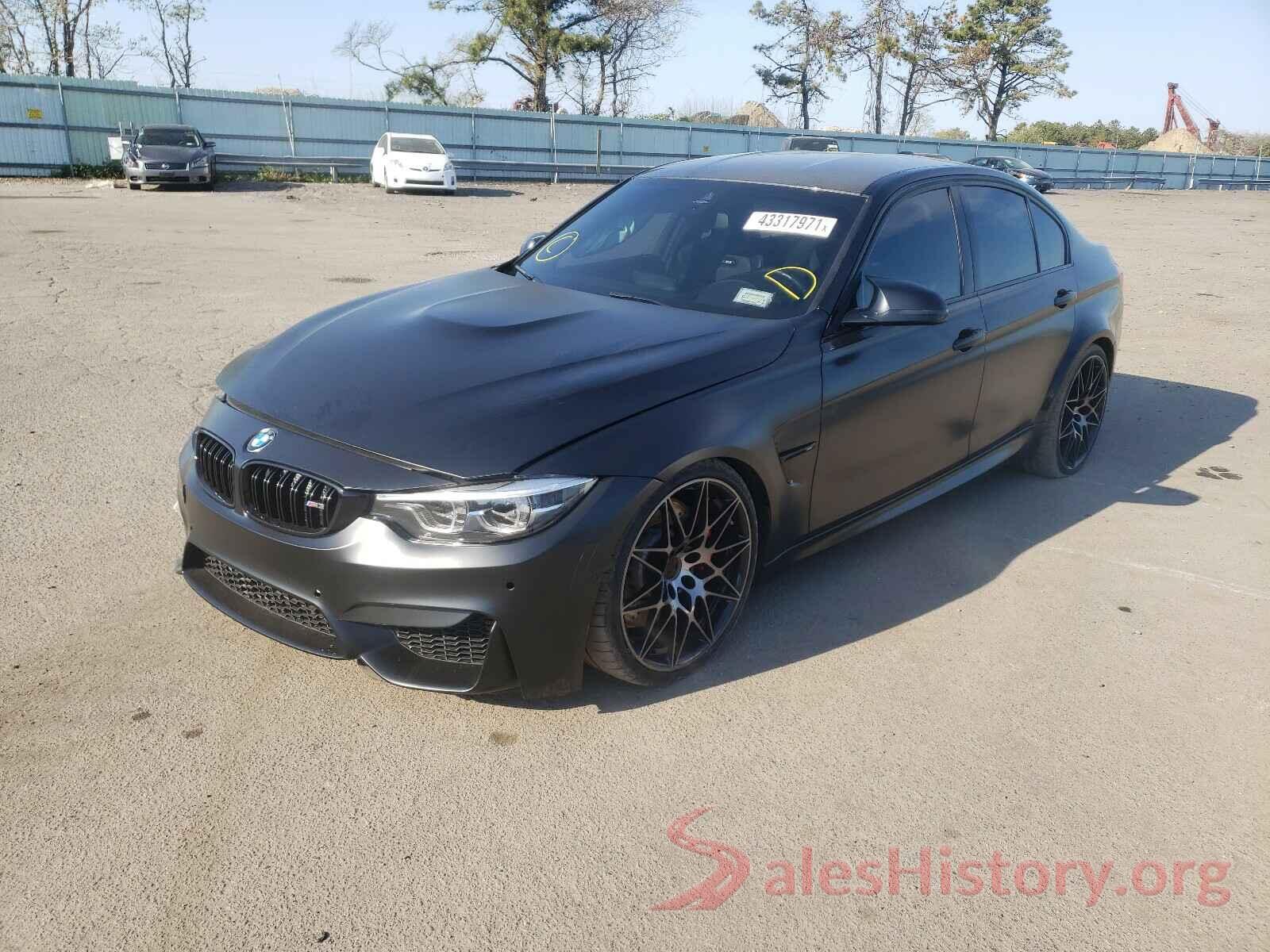 WBS8M9C50J5J78295 2018 BMW M3