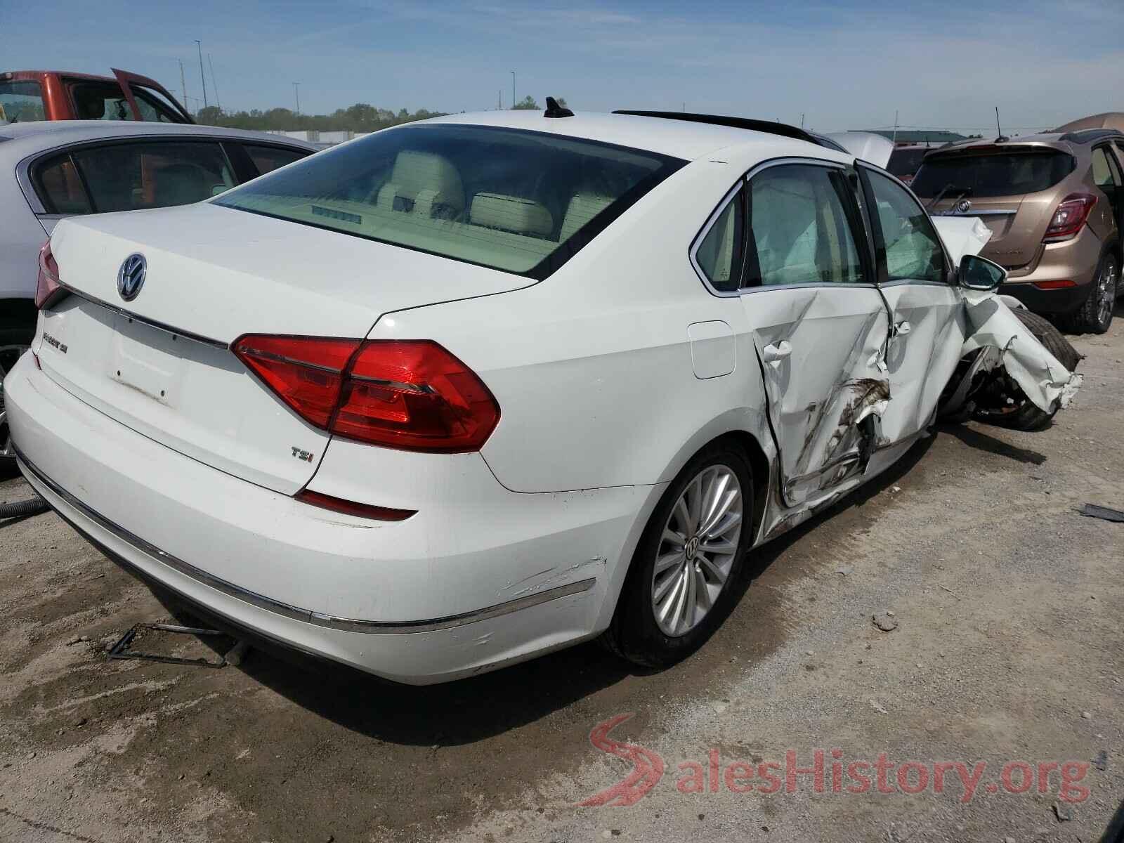 1VWBS7A37GC038903 2016 VOLKSWAGEN PASSAT