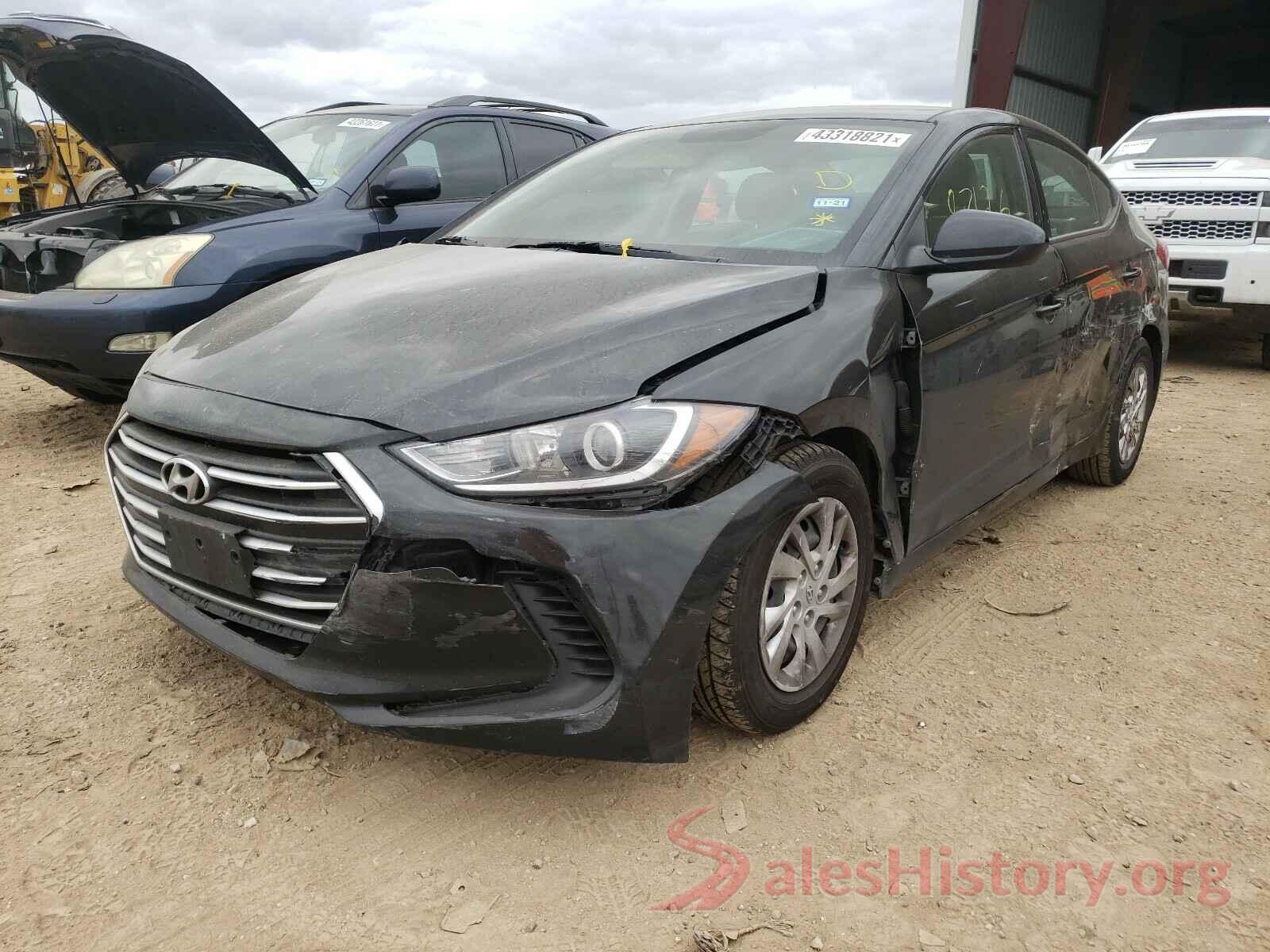 5NPD74LF0JH293374 2018 HYUNDAI ELANTRA