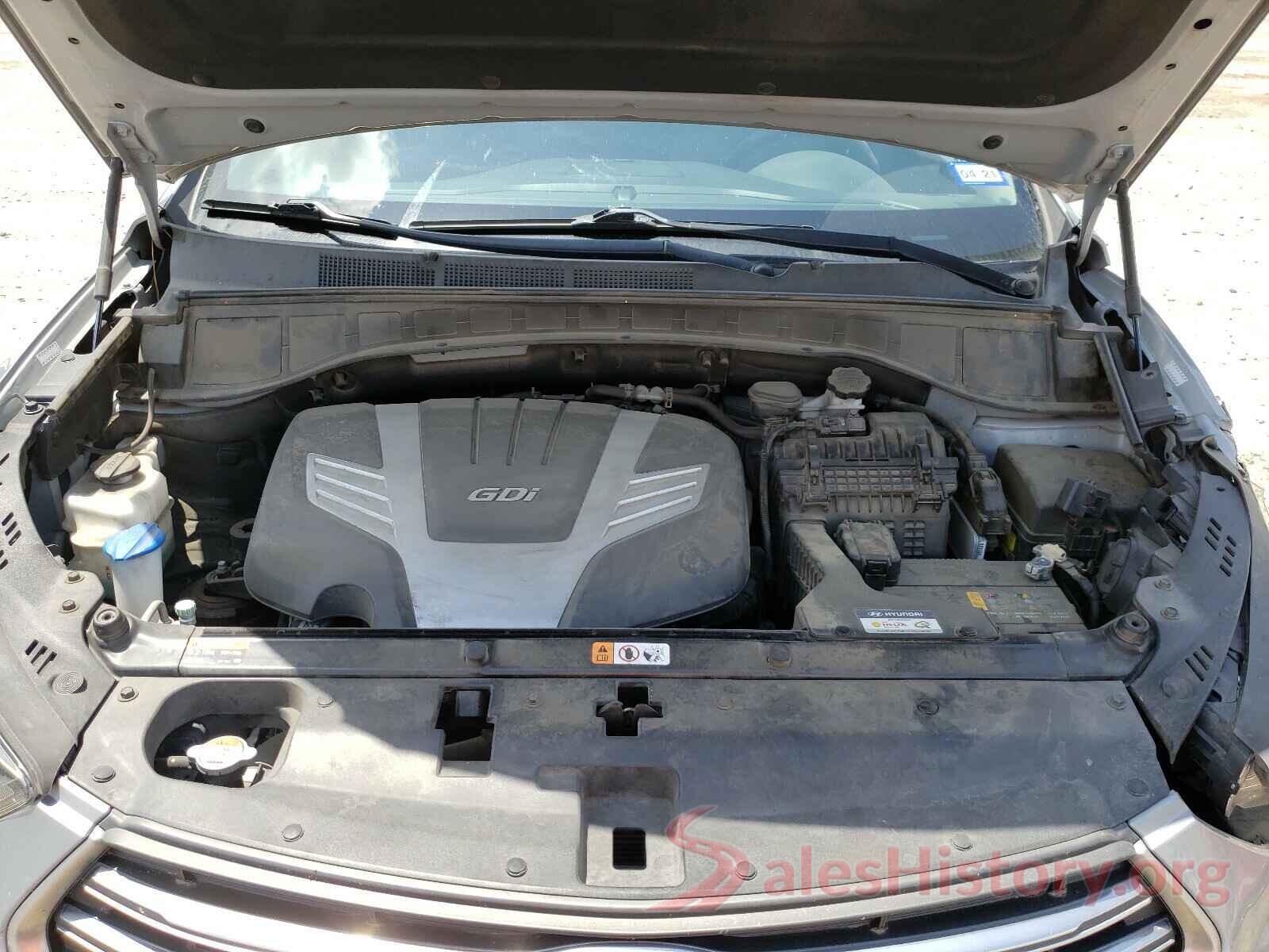 KM8SM4HF0HU230523 2017 HYUNDAI SANTA FE