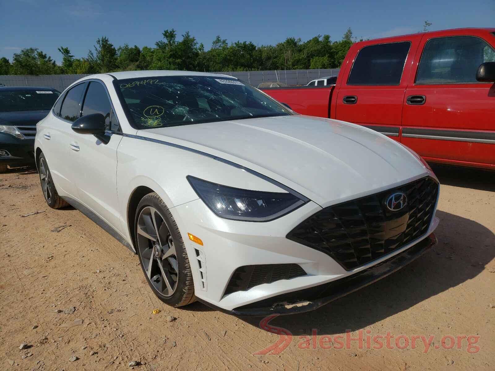 5NPEJ4J21MH069492 2021 HYUNDAI SONATA