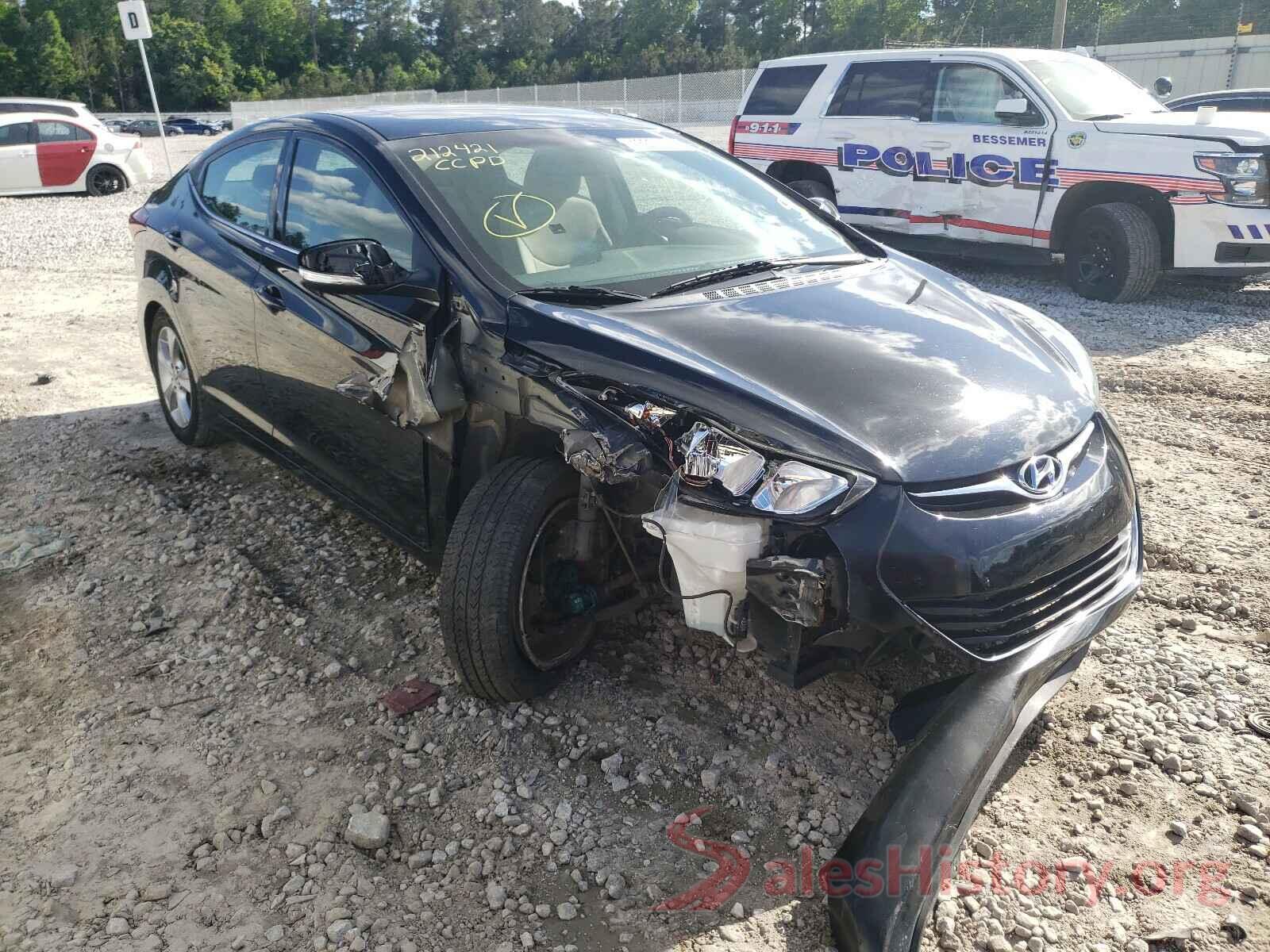 5NPDH4AE0GH686968 2016 HYUNDAI ELANTRA