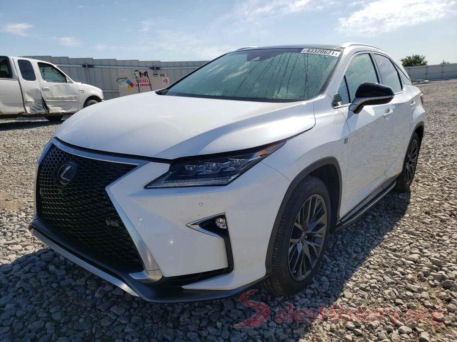 2T2BZMCA2HC091294 2017 LEXUS RX350