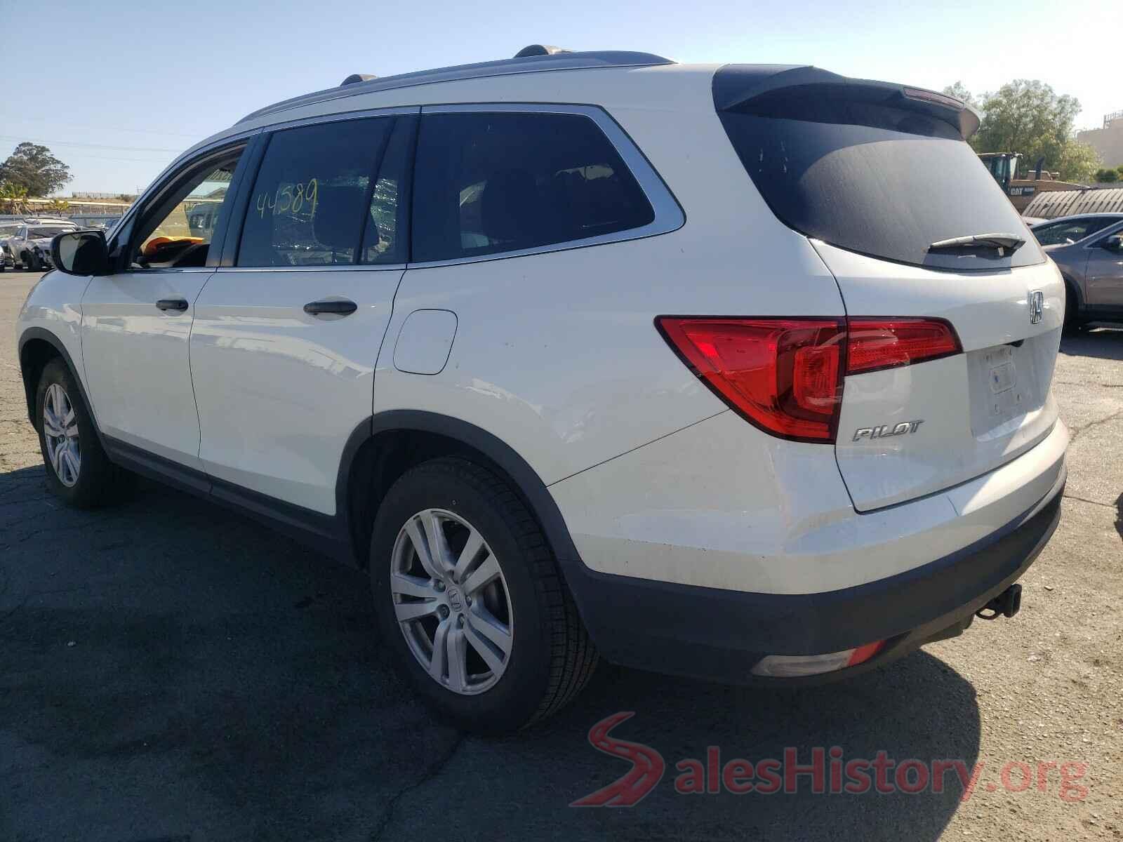 5FNYF5H1XHB020376 2017 HONDA PILOT