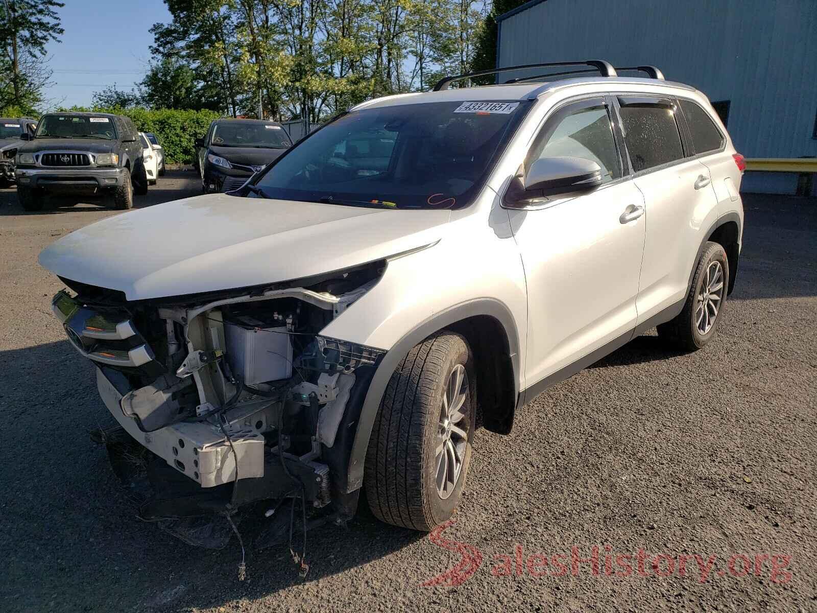 5TDJZRFH0KS595976 2019 TOYOTA HIGHLANDER