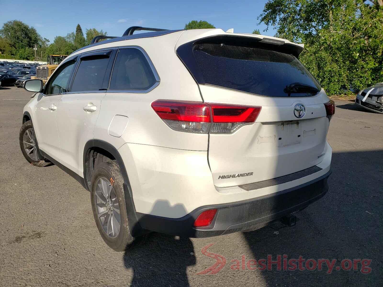 5TDJZRFH0KS595976 2019 TOYOTA HIGHLANDER