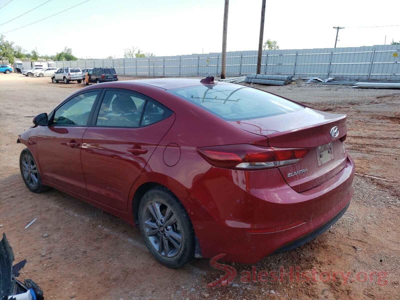 KMHD84LFXJU638537 2018 HYUNDAI ELANTRA