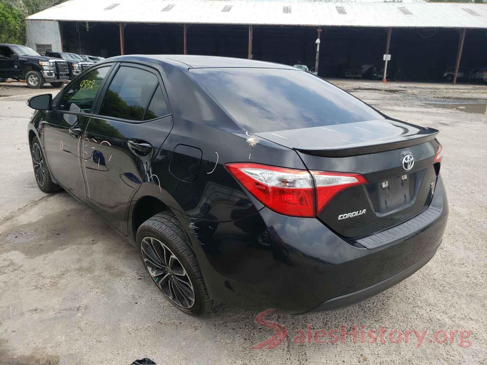 5YFBURHEXGP510597 2016 TOYOTA COROLLA