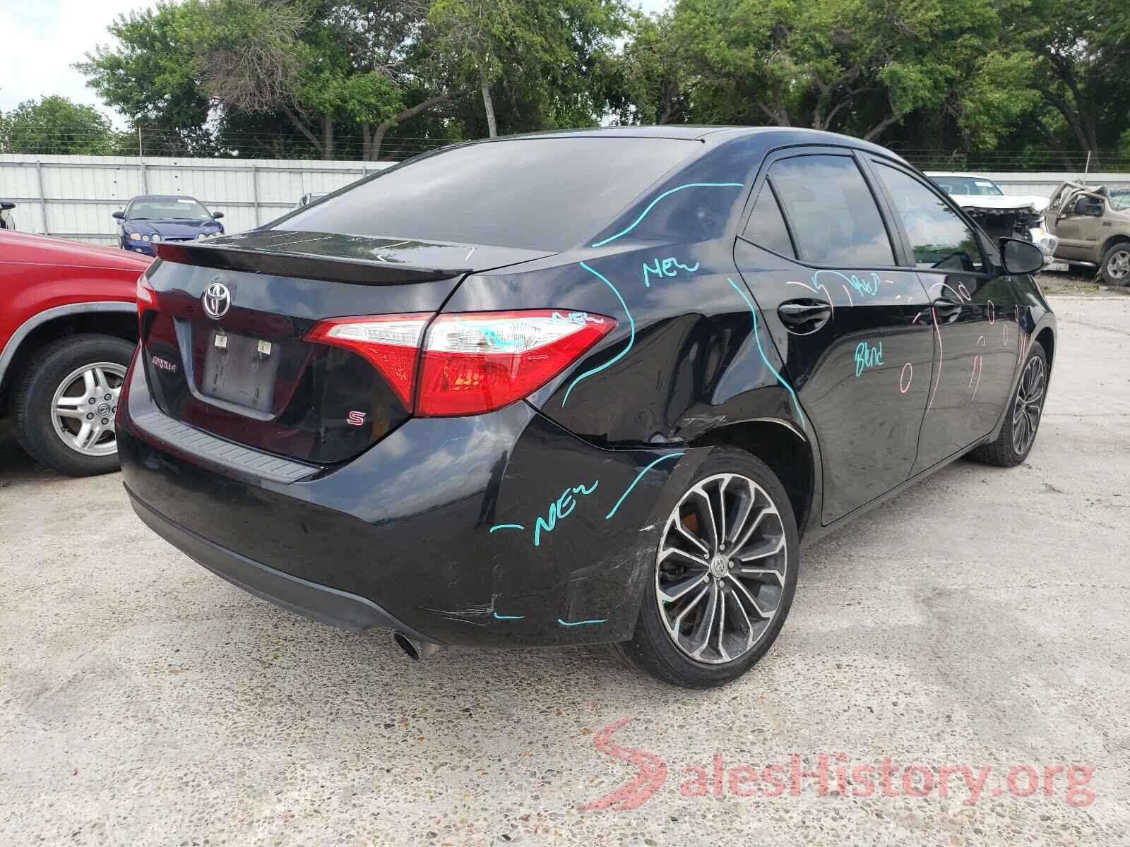 5YFBURHEXGP510597 2016 TOYOTA COROLLA