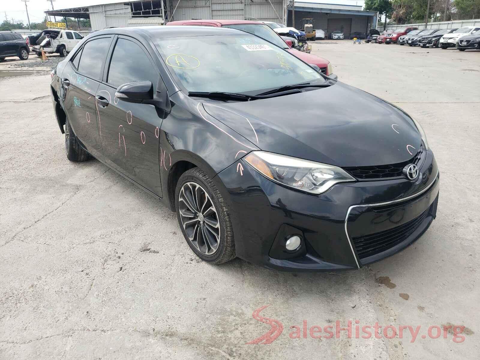 5YFBURHEXGP510597 2016 TOYOTA COROLLA