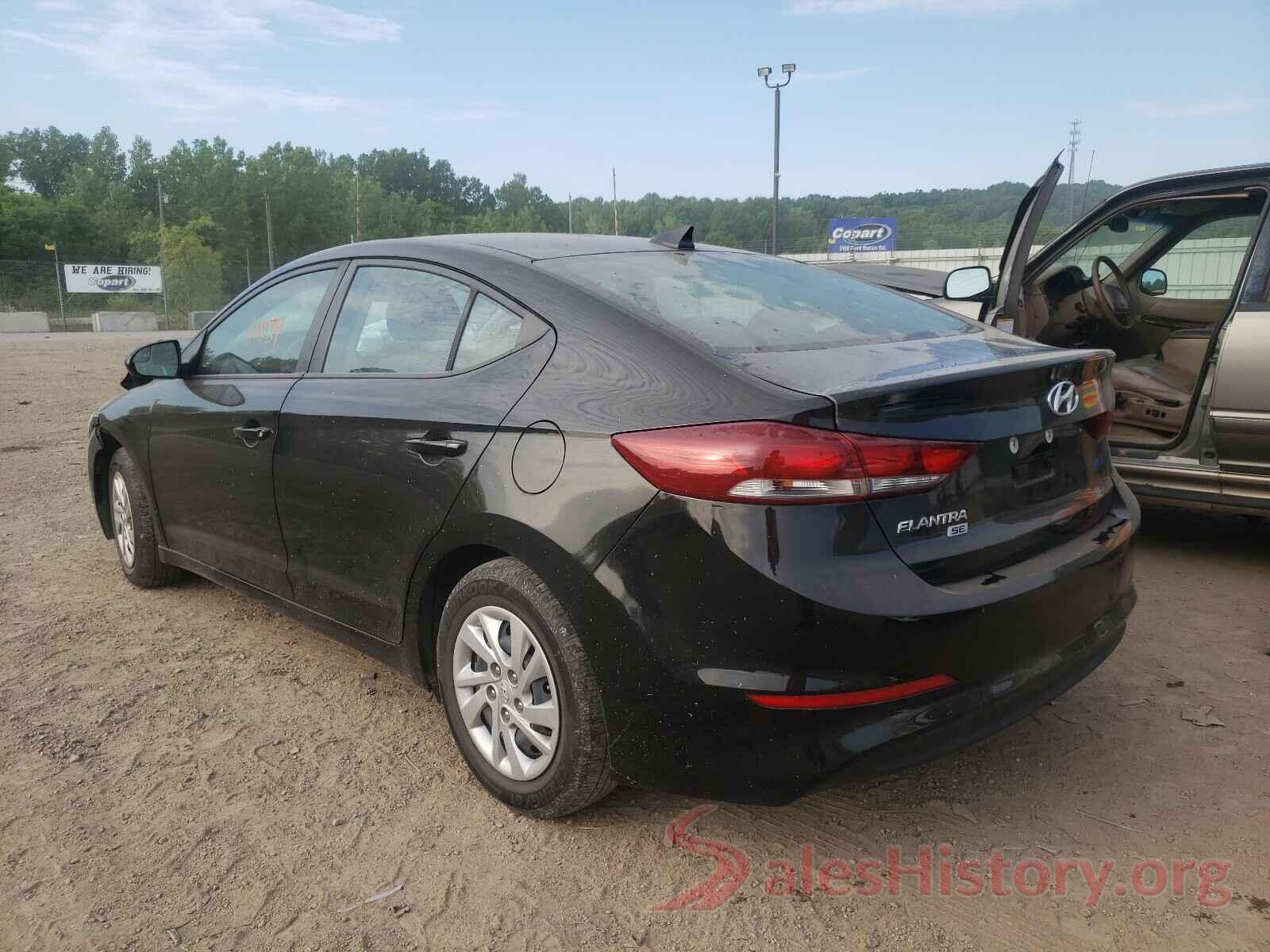 KMHD74LF9HU115068 2017 HYUNDAI ELANTRA