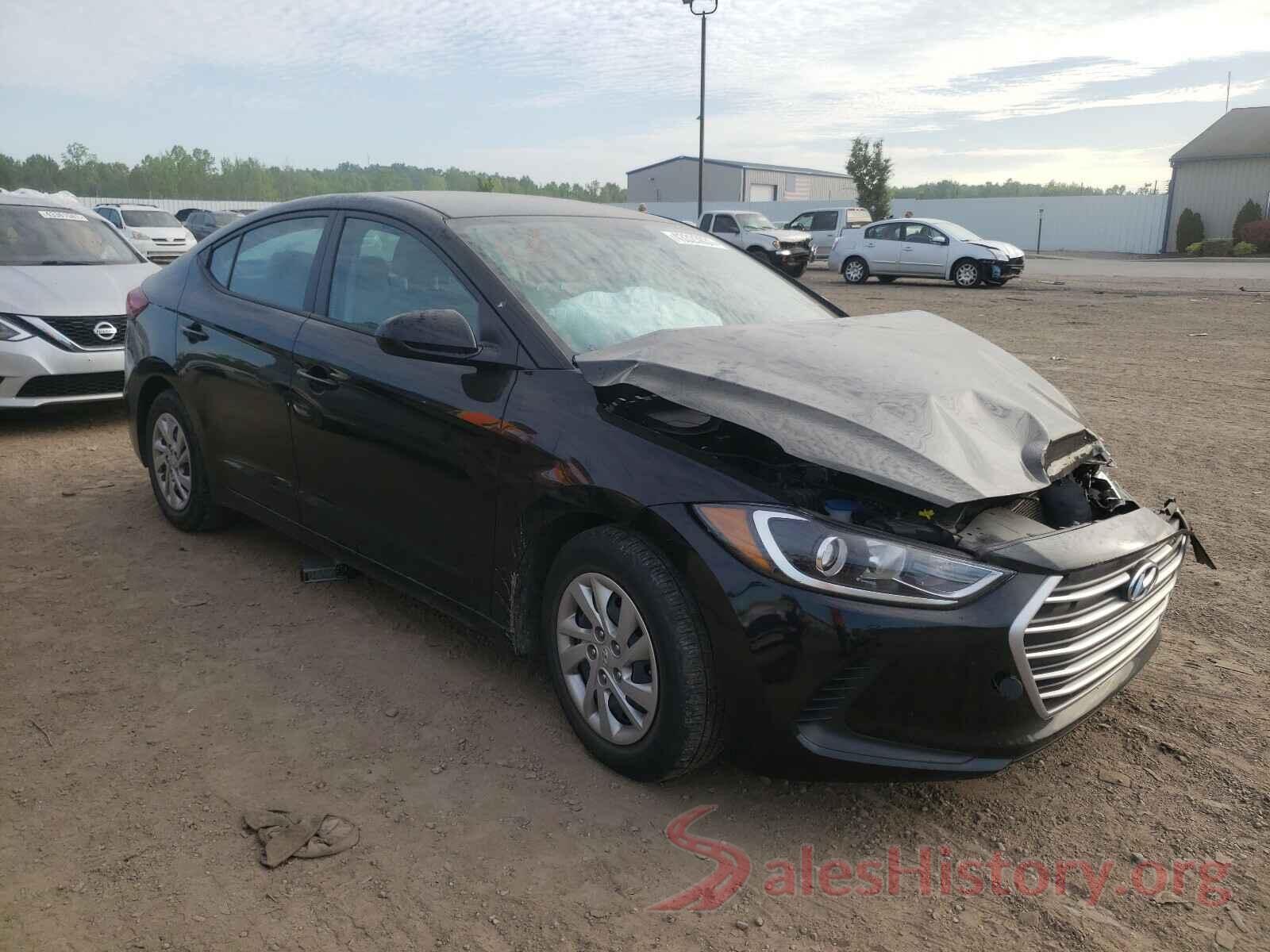 KMHD74LF9HU115068 2017 HYUNDAI ELANTRA