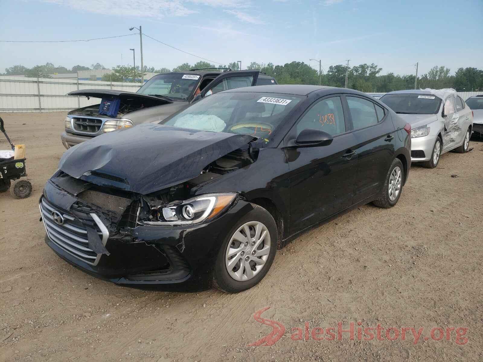 KMHD74LF9HU115068 2017 HYUNDAI ELANTRA