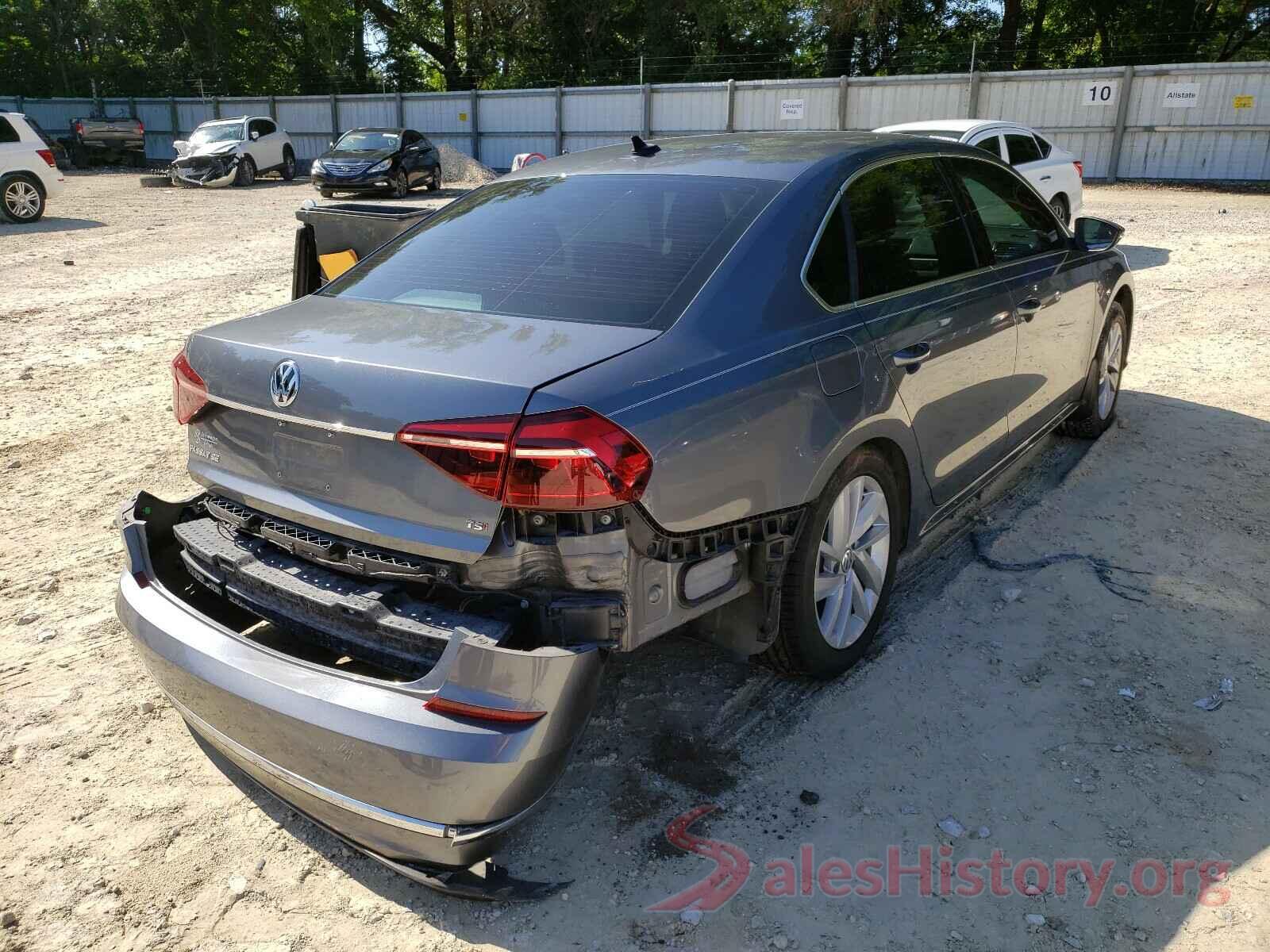 1VWBA7A30JC050384 2018 VOLKSWAGEN PASSAT