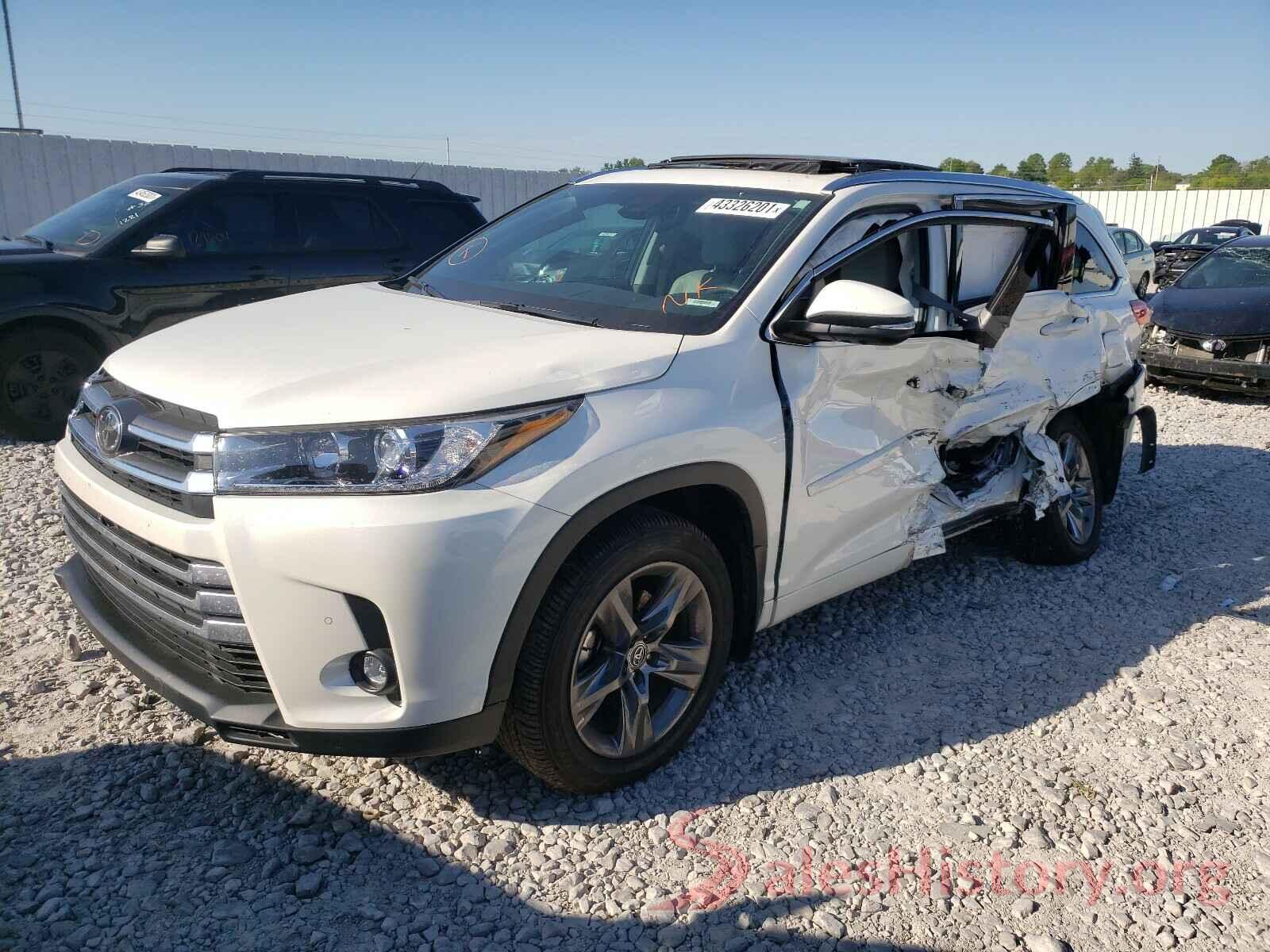 5TDDZRFH6KS740208 2019 TOYOTA HIGHLANDER