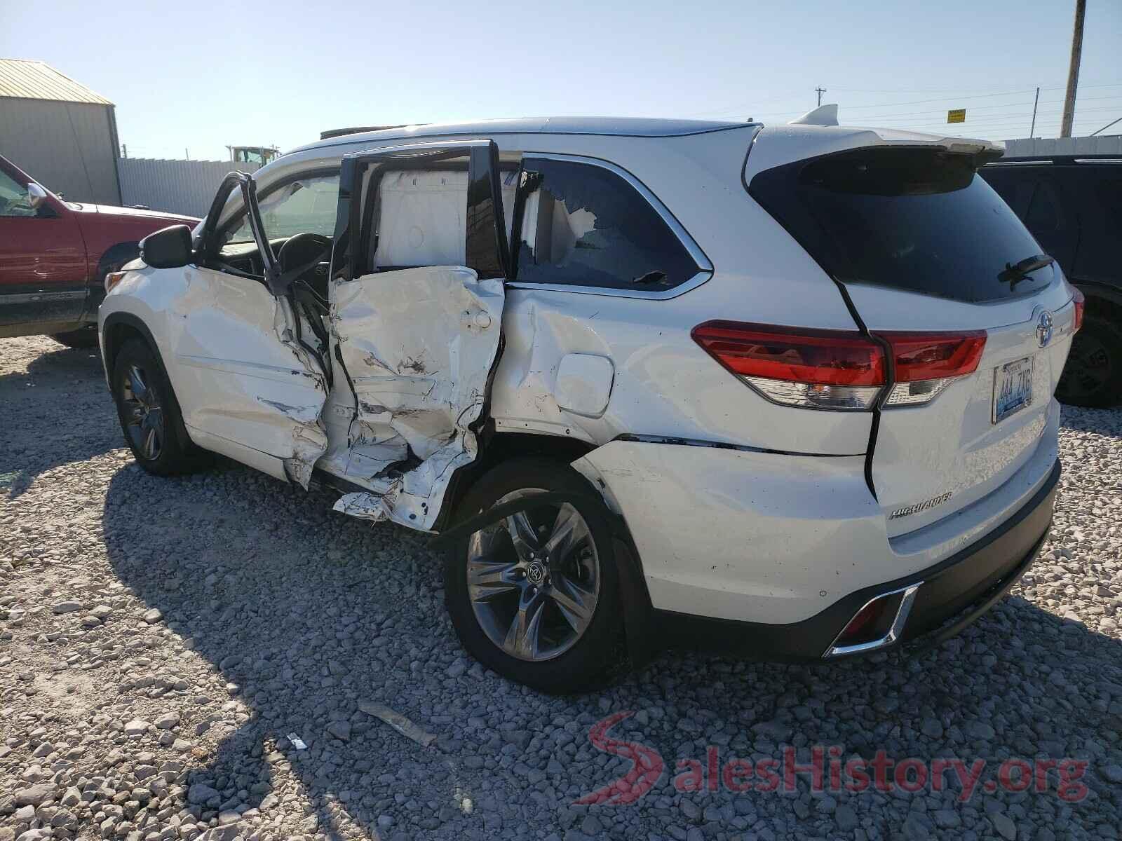 5TDDZRFH6KS740208 2019 TOYOTA HIGHLANDER