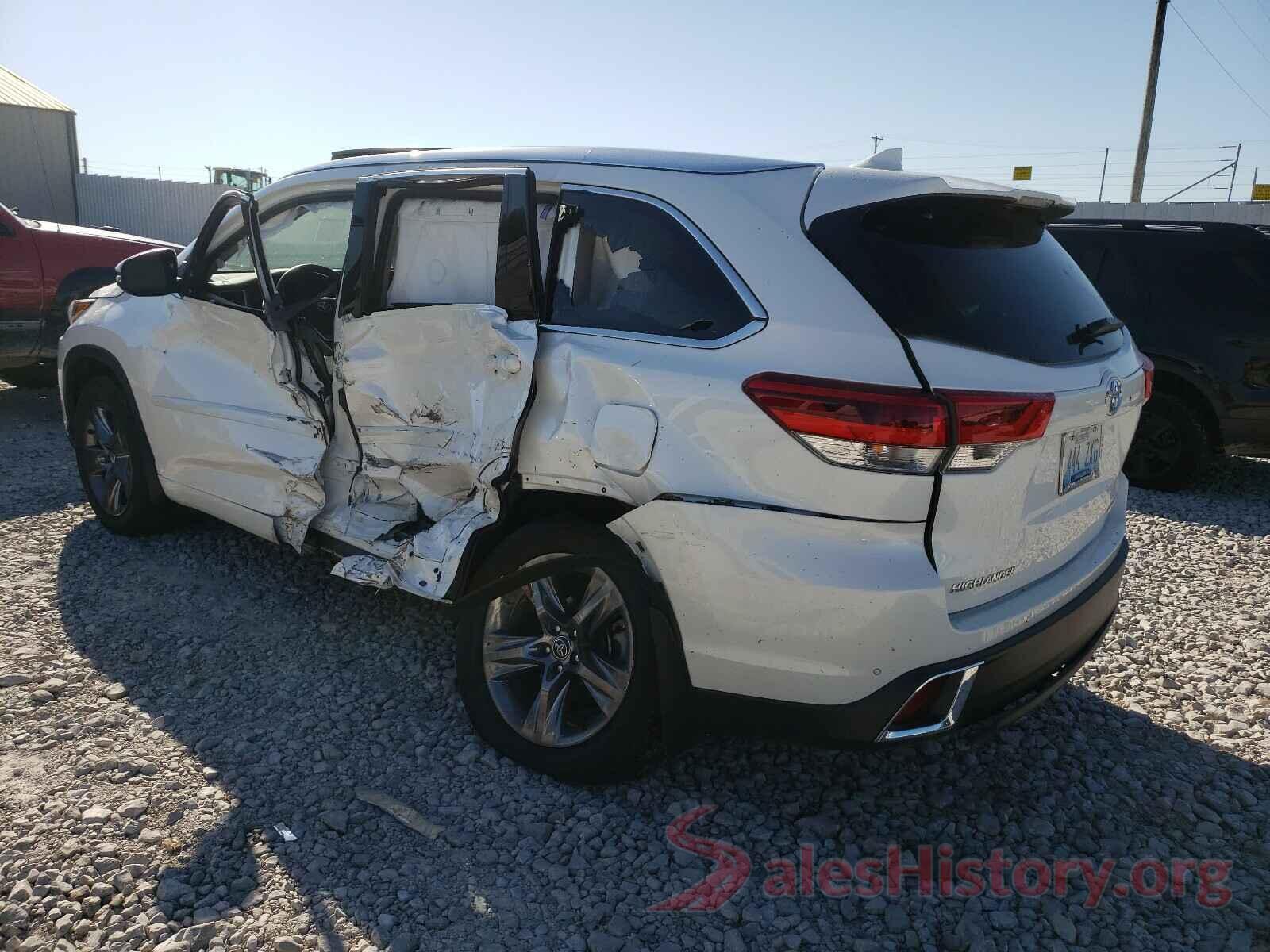 5TDDZRFH6KS740208 2019 TOYOTA HIGHLANDER