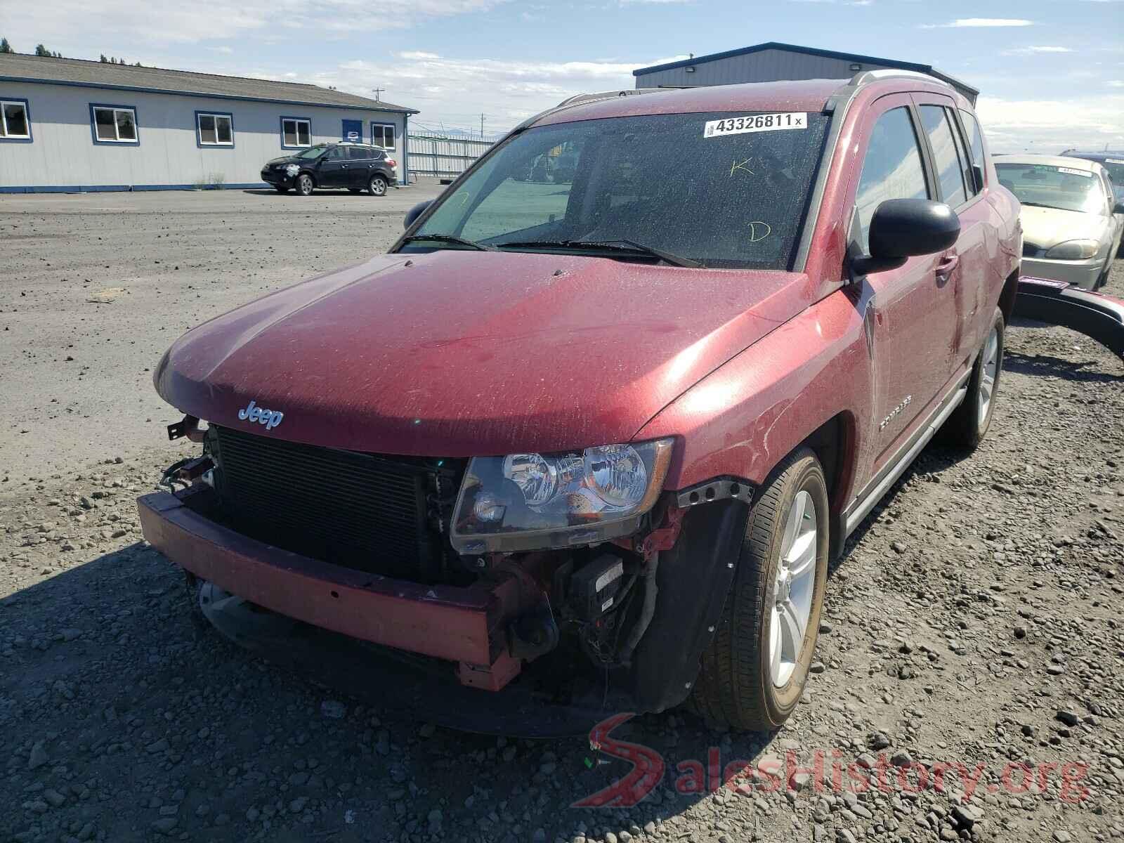 1C4NJDBB8GD662002 2016 JEEP COMPASS