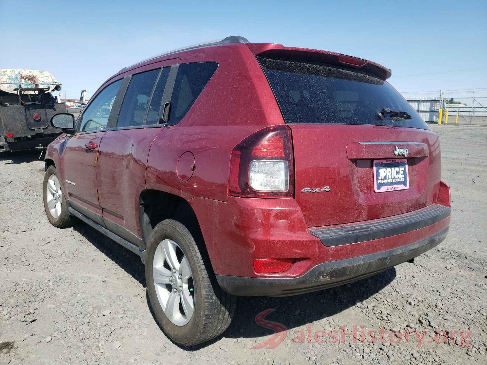 1C4NJDBB8GD662002 2016 JEEP COMPASS