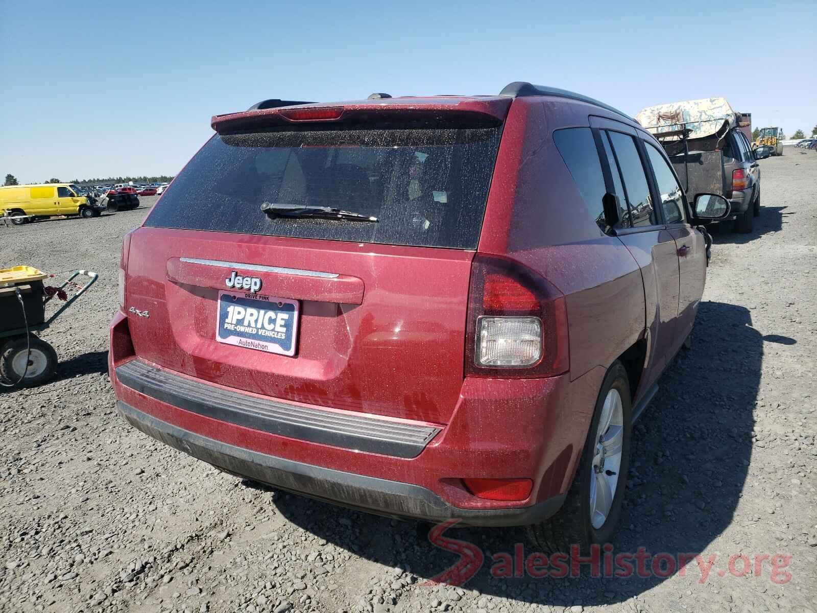 1C4NJDBB8GD662002 2016 JEEP COMPASS