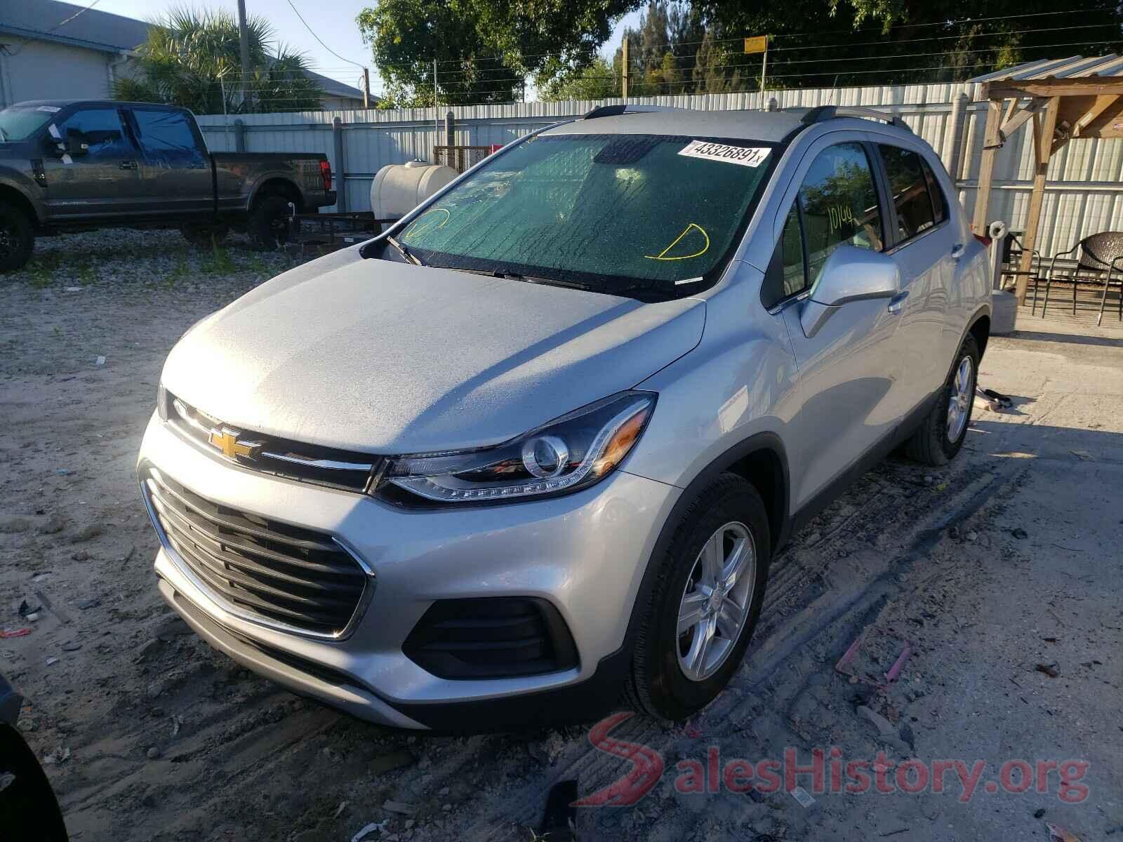 3GNCJLSB9KL153287 2019 CHEVROLET TRAX