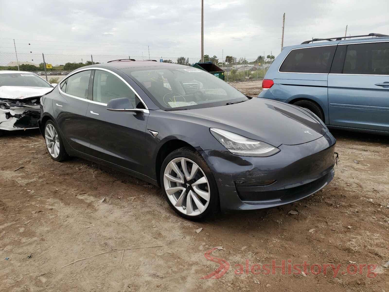 5YJ3E1EA0JF006048 2018 TESLA MODEL 3