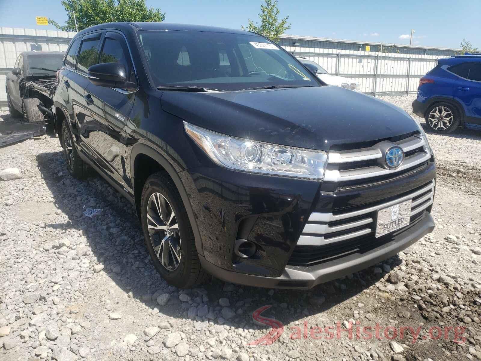 5TDBGRFH4KS078190 2019 TOYOTA HIGHLANDER