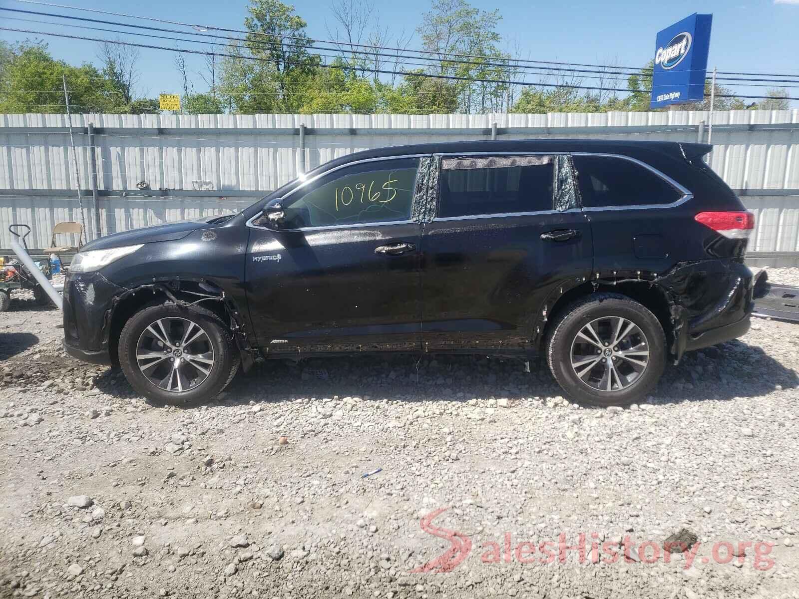 5TDBGRFH4KS078190 2019 TOYOTA HIGHLANDER