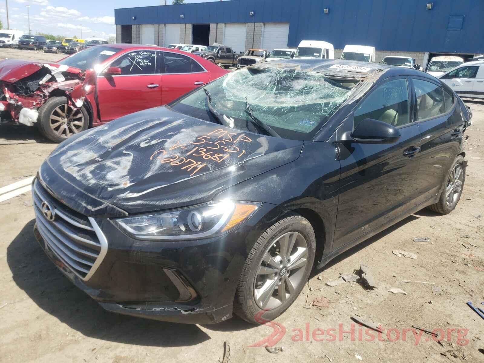 5NPD84LFXHH113681 2017 HYUNDAI ELANTRA