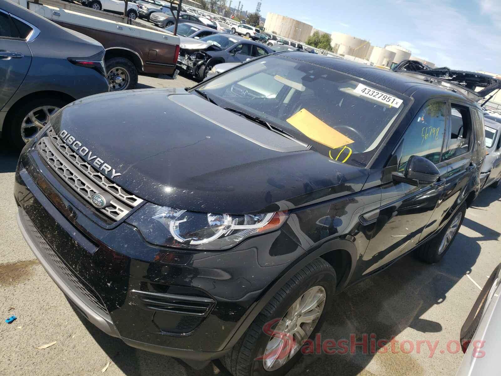 SALCP2FX6KH799983 2019 LAND ROVER DISCOVERY