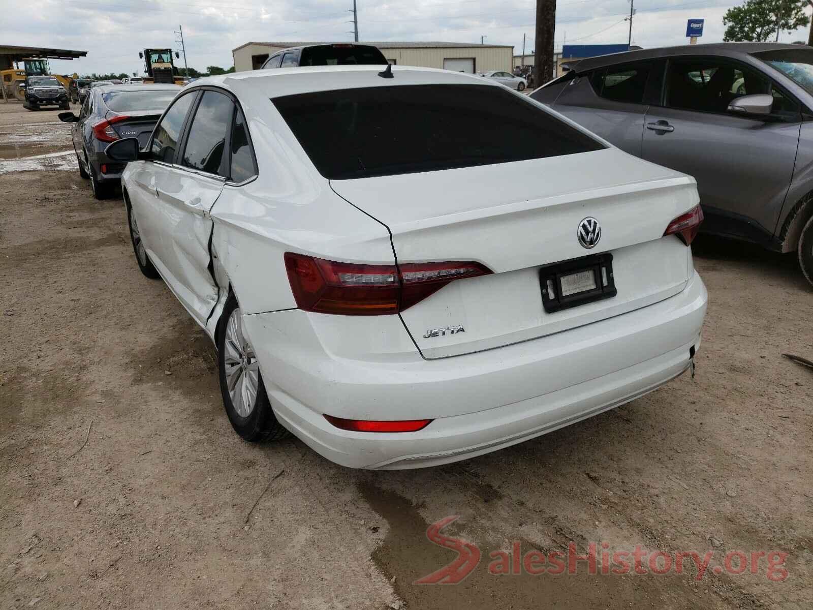 3VWC57BU9KM023992 2019 VOLKSWAGEN JETTA