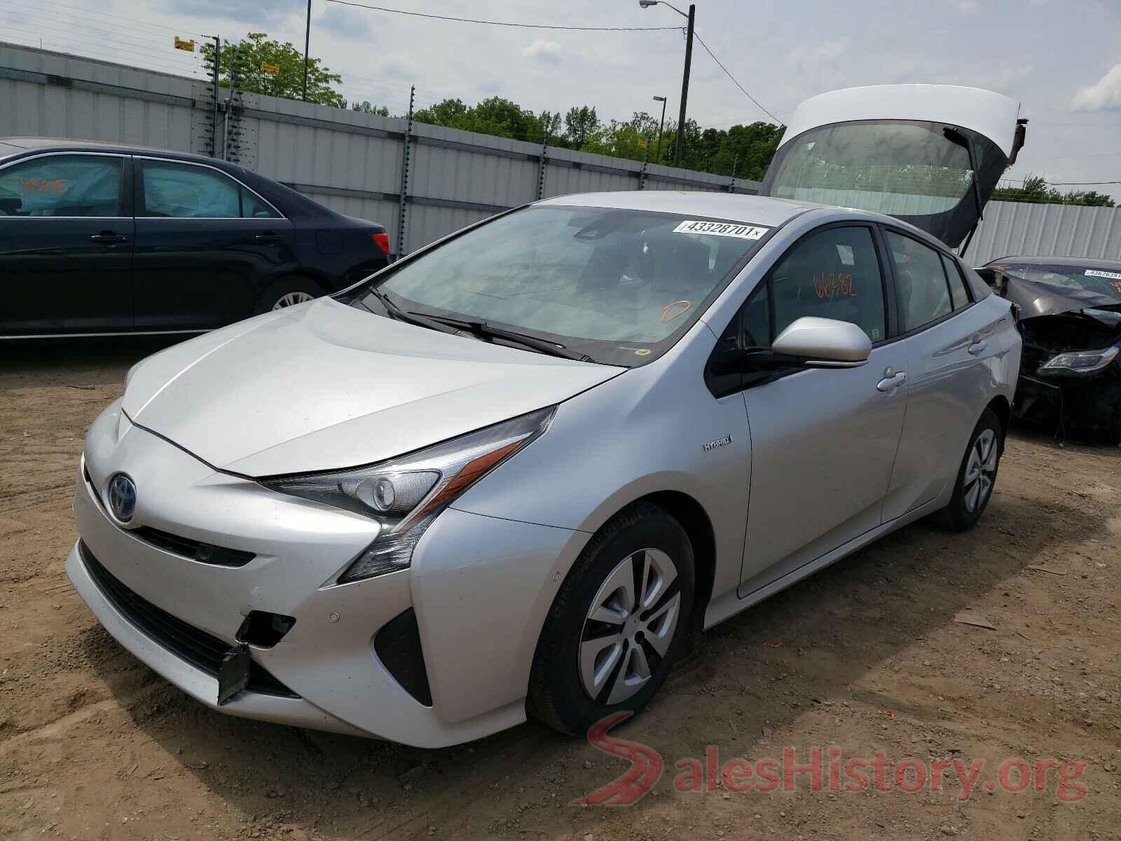 JTDKBRFU6H3577112 2017 TOYOTA PRIUS