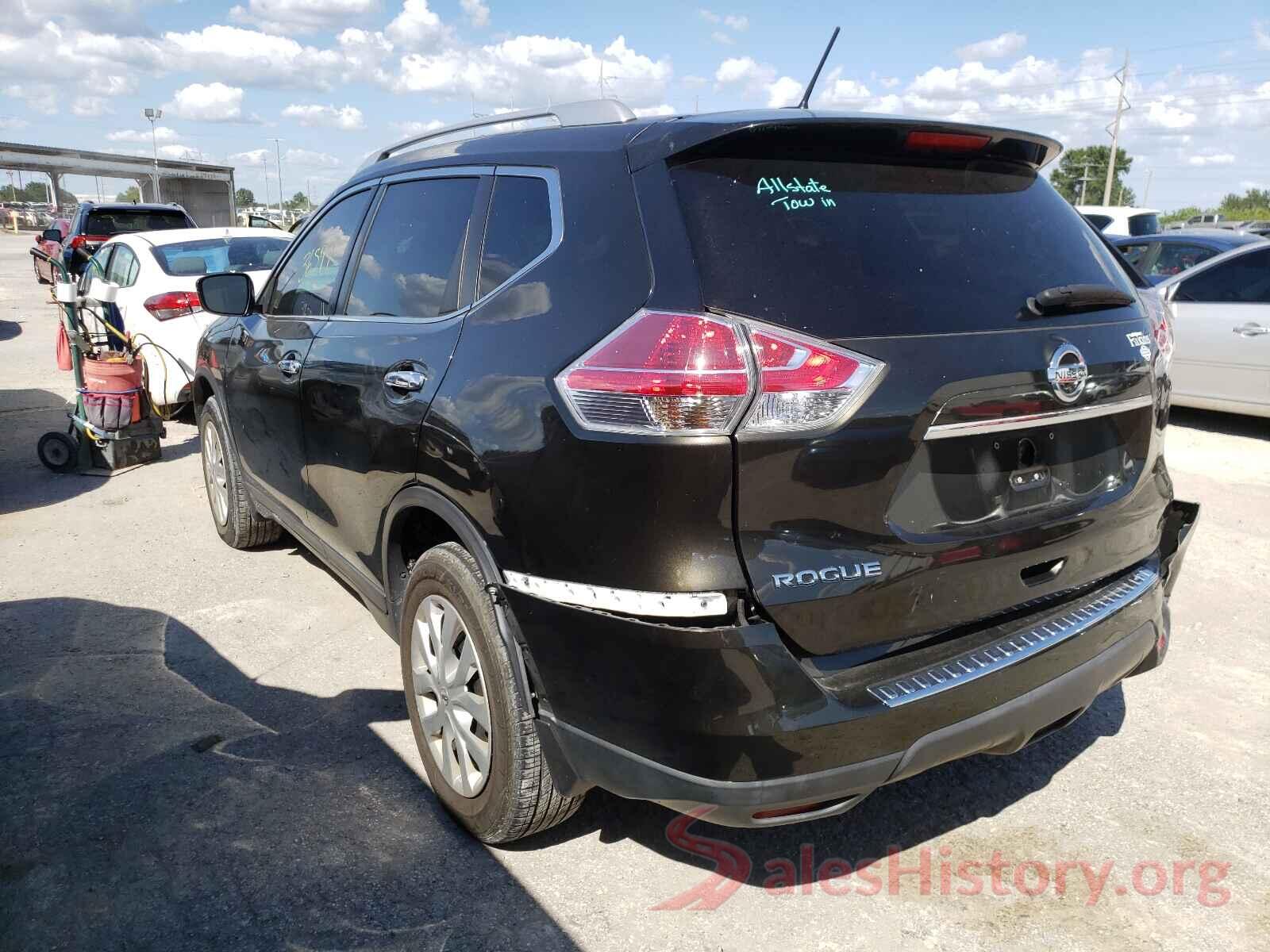 KNMAT2MT5GP706992 2016 NISSAN ROGUE