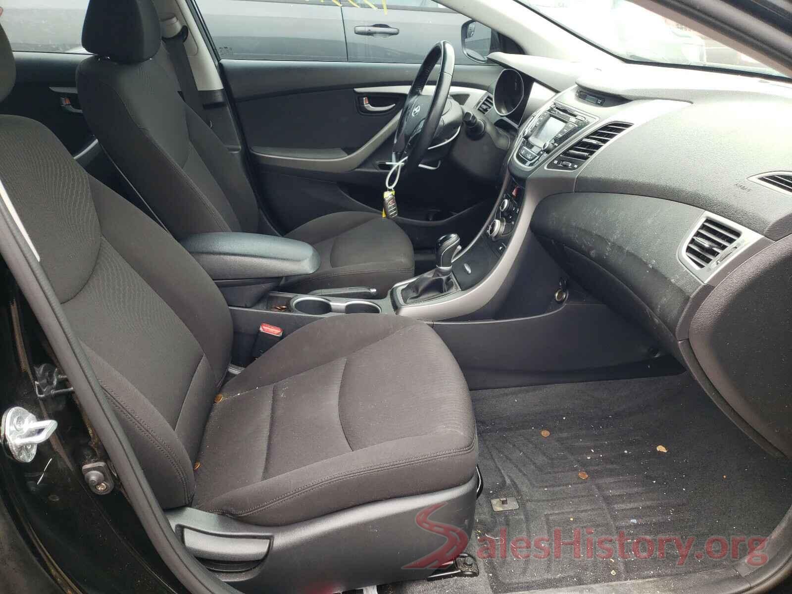 KMHDH4AE3GU592861 2016 HYUNDAI ELANTRA