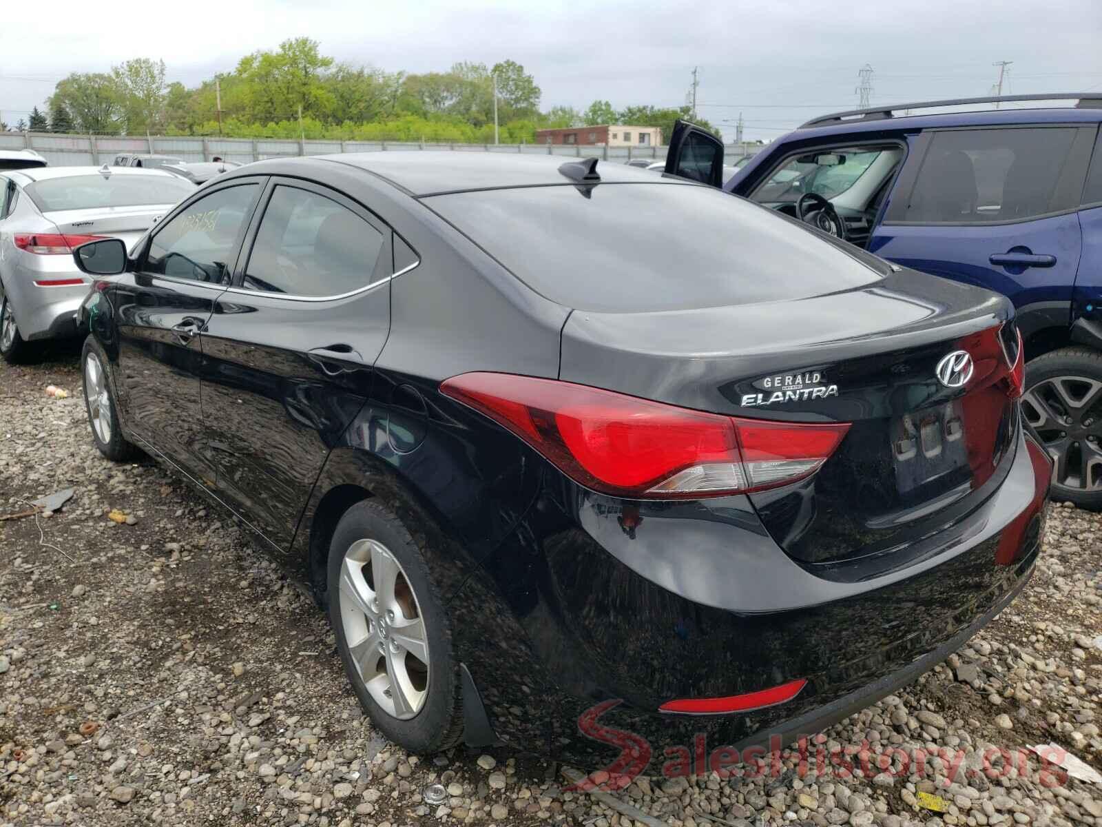 KMHDH4AE3GU592861 2016 HYUNDAI ELANTRA