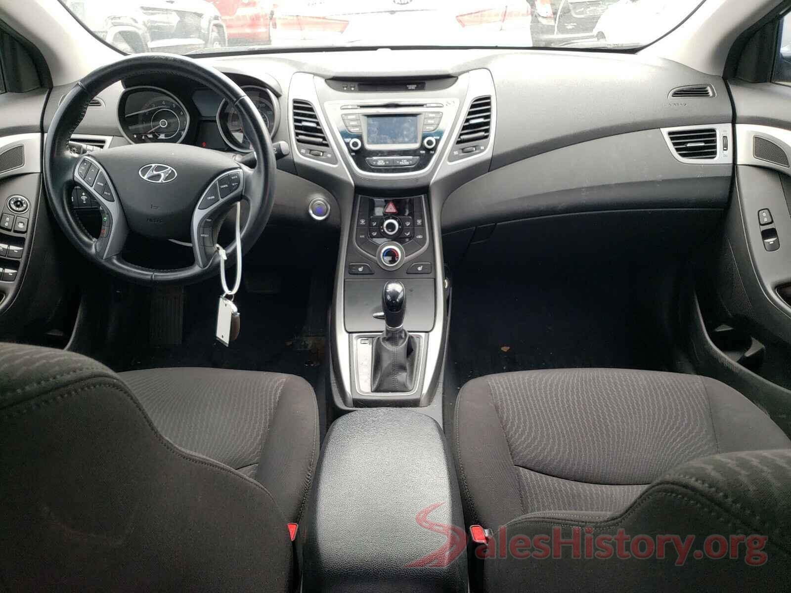 KMHDH4AE3GU592861 2016 HYUNDAI ELANTRA