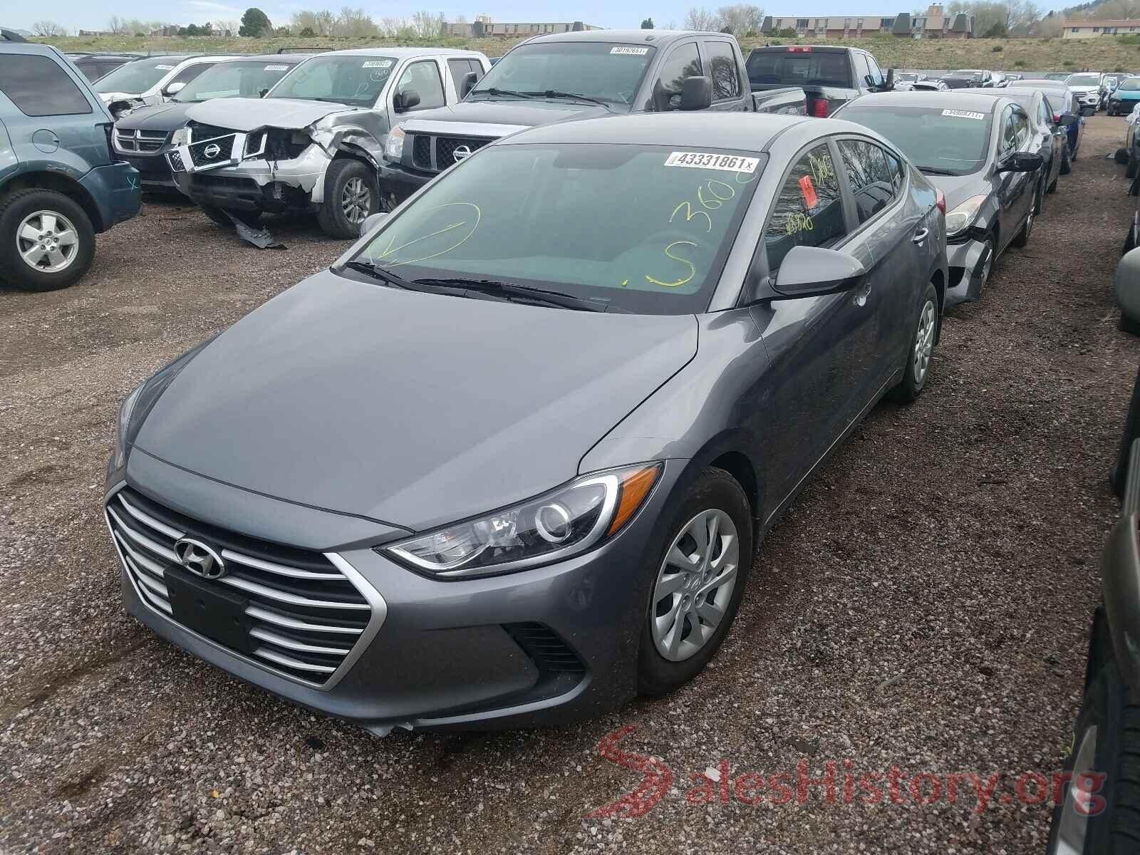 5NPD74LF1JH336264 2018 HYUNDAI ELANTRA