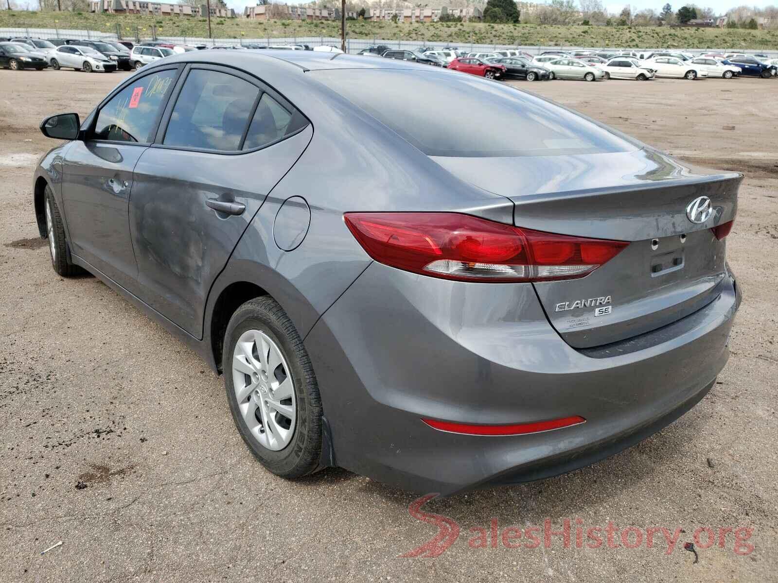 5NPD74LF1JH336264 2018 HYUNDAI ELANTRA