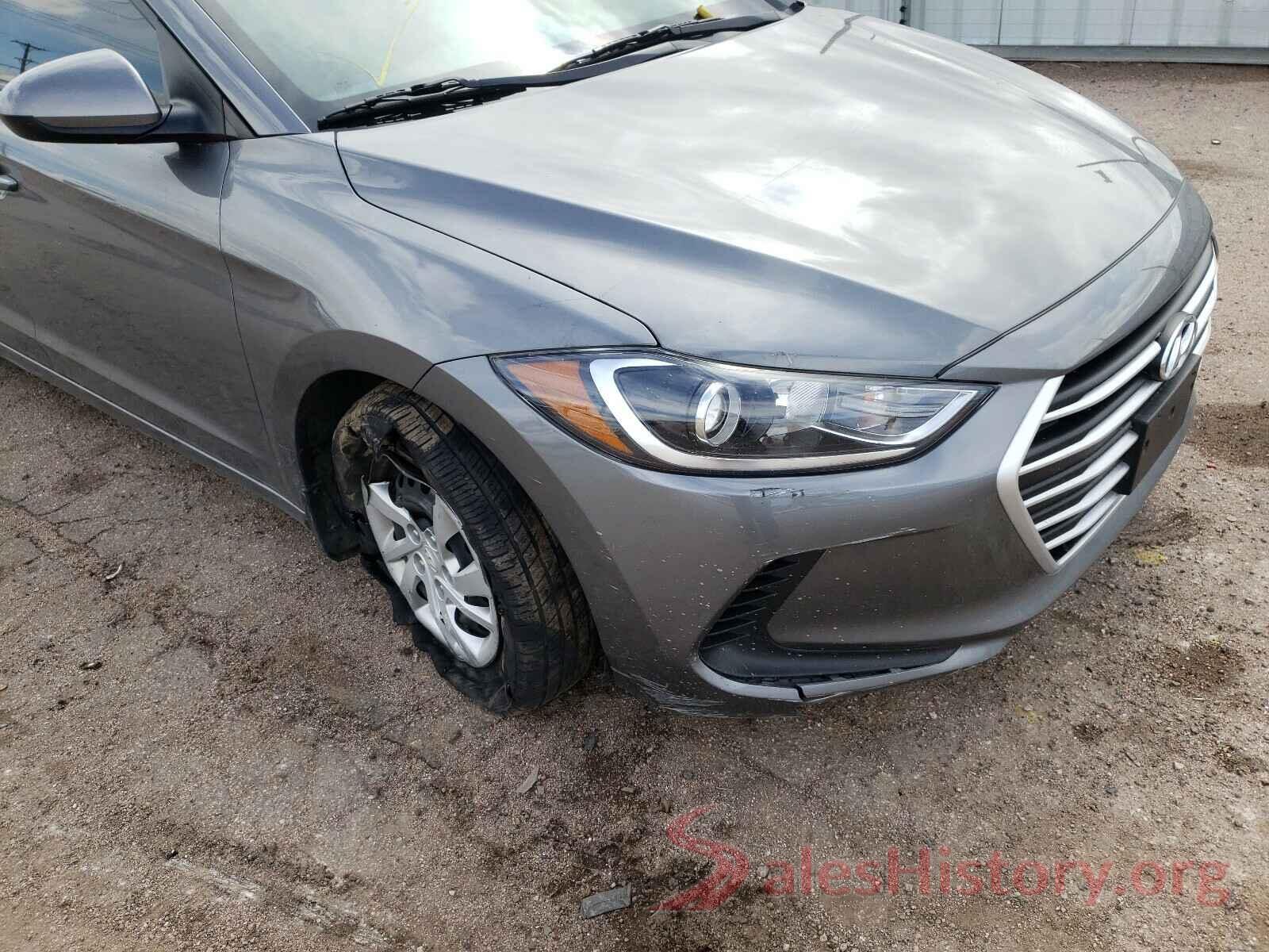 5NPD74LF1JH336264 2018 HYUNDAI ELANTRA