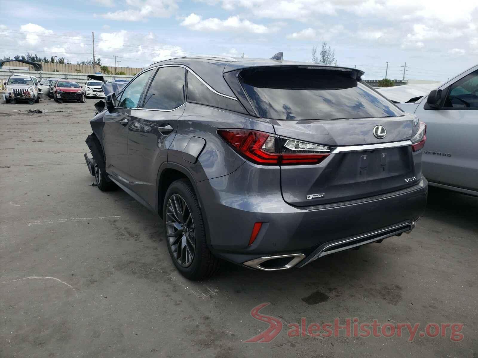 2T2ZZMCA9HC048358 2017 LEXUS RX350