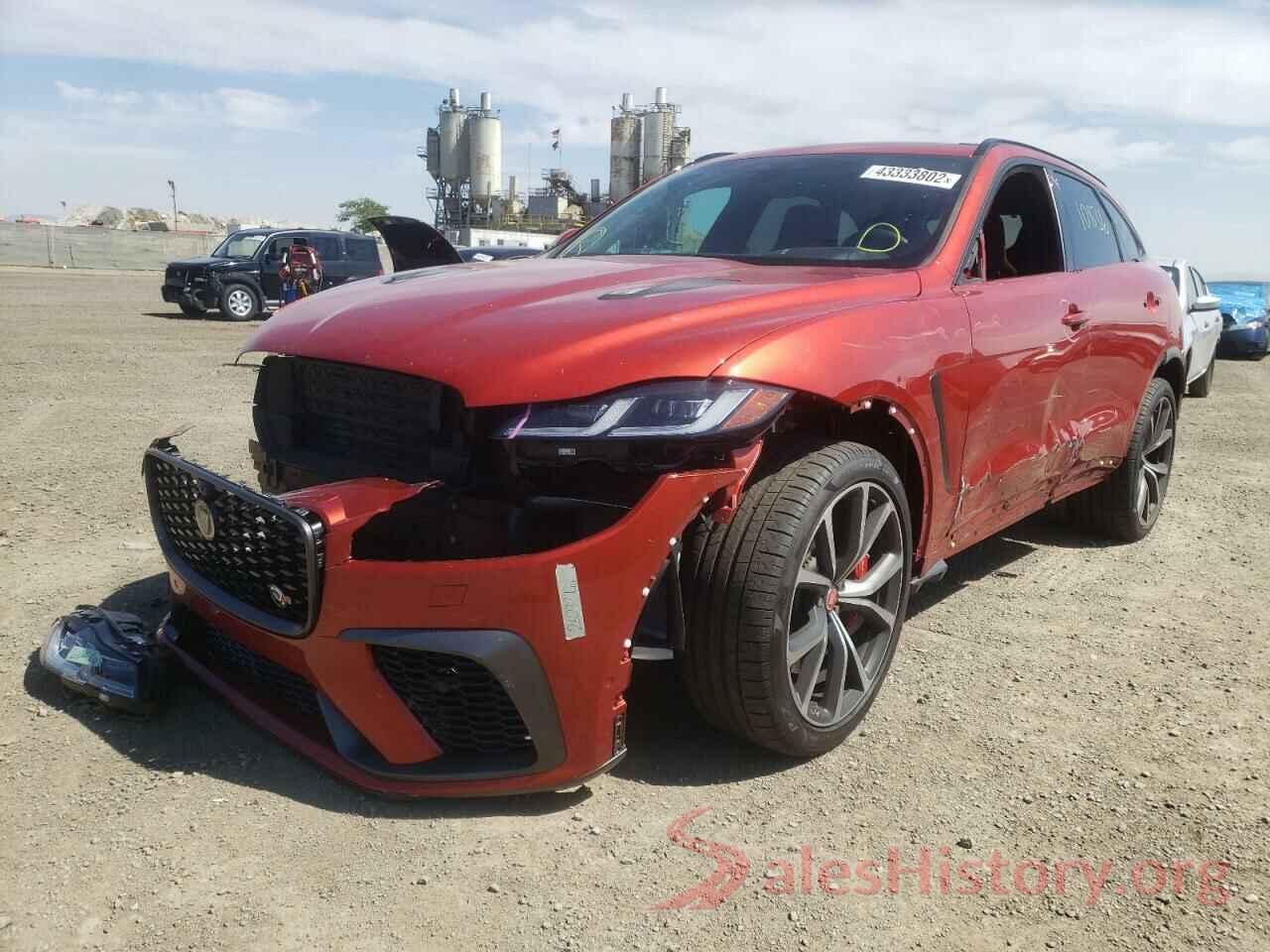 SADCZ2EE7MA676839 2021 JAGUAR F-PACE