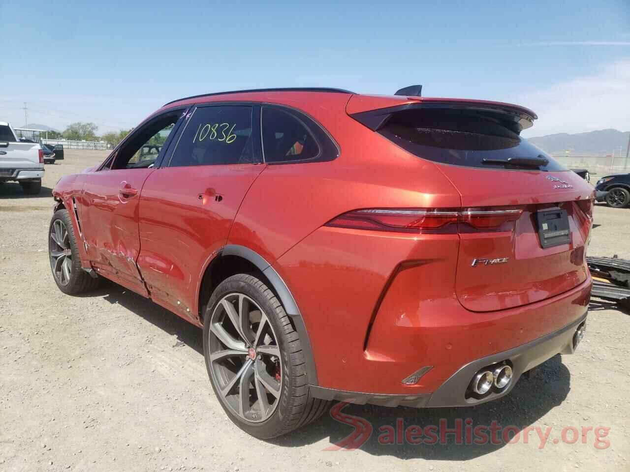 SADCZ2EE7MA676839 2021 JAGUAR F-PACE