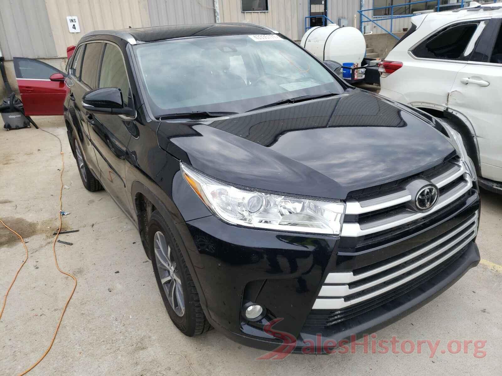 5TDJZRFH7KS949296 2019 TOYOTA HIGHLANDER