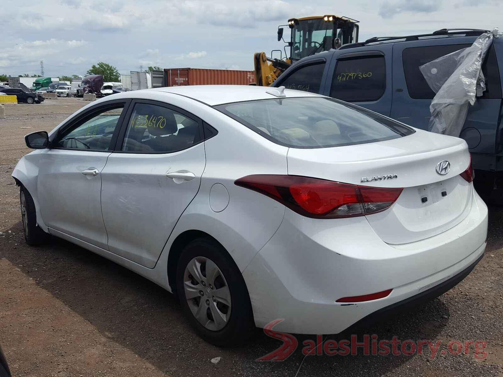 5NPDH4AE9GH758346 2016 HYUNDAI ELANTRA