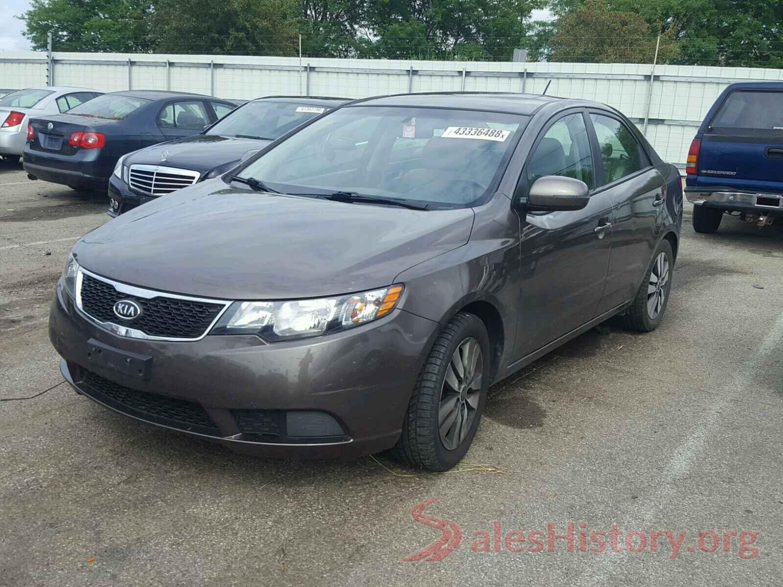 KNAFU4A27D5657227 2013 KIA FORTE