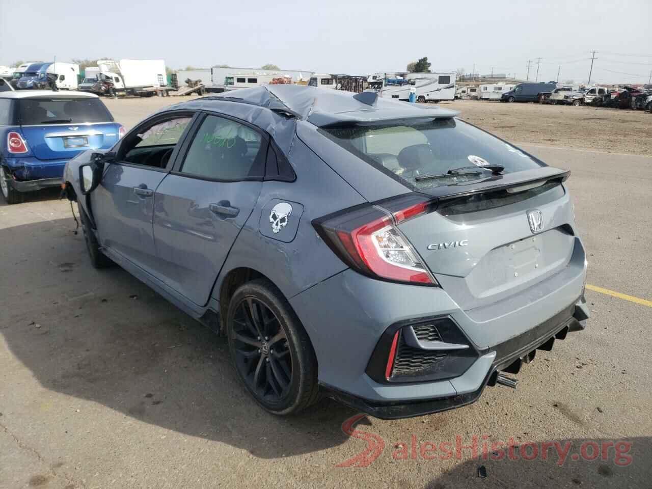 SHHFK7H44MU213852 2021 HONDA CIVIC