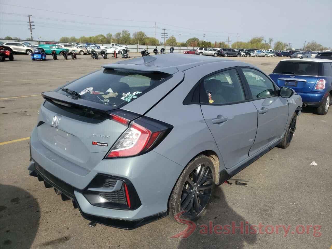 SHHFK7H44MU213852 2021 HONDA CIVIC